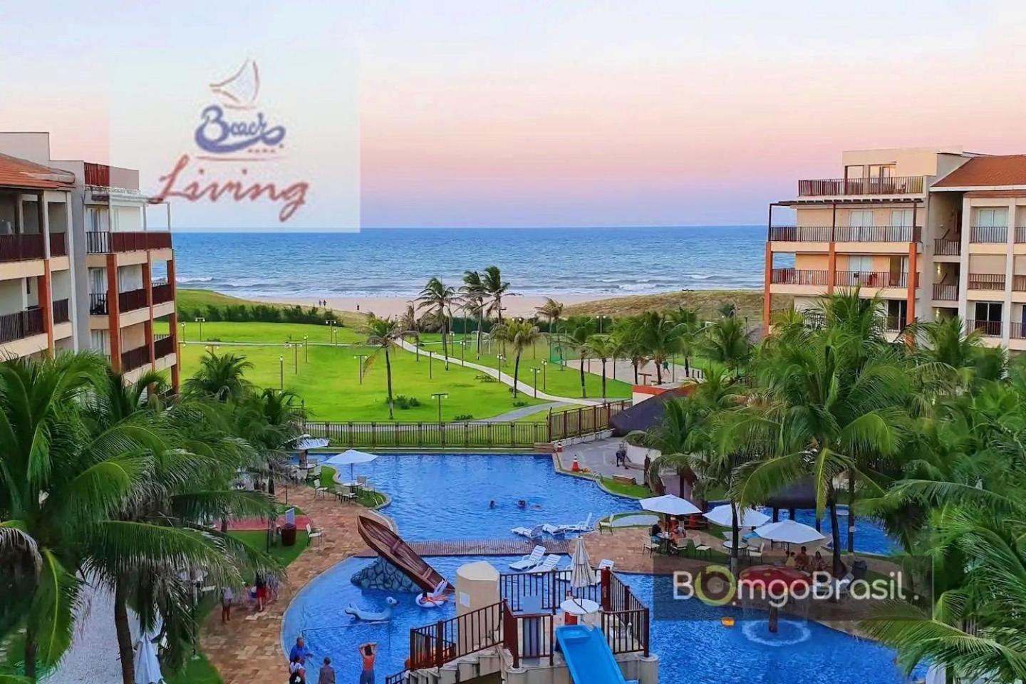 Beach Living, Frente Mar, Vizinho Ao B Park Aquiraz Exterior foto